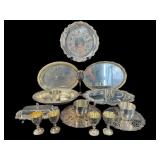 MISC MIXED LOT OF SILVERPLATE