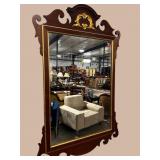 KLING MAHOGANY CHIPPENDALE MIRROR