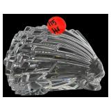 BACCARAT CRYSTAL HEDGEHOG PAPERWEIGHT