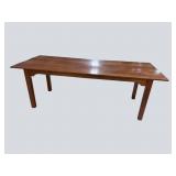 WALNUT 3 BOARD PLANTATION TABLE