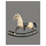 METAL DECORATIVE ROCKING HORSE