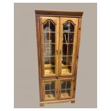 PINE 4 DOOR TALL CURIO