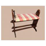 ANTIQUE ROCKING STOOL