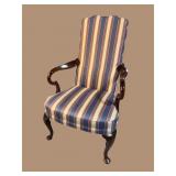 HICKORY CHAIR CO. QUEEN ANNE HIGH BACK OPEN