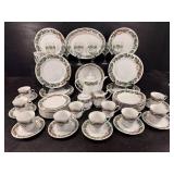 53 PCS ROYAL MAJESTIC FINE CHINA NOELLE