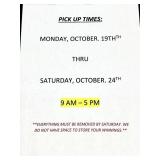 PICKUP WEEK INFORMATION