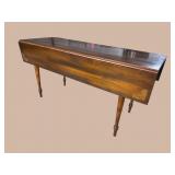 HITCHCOCK CHERRY DROP LEAF HARVEST TABLE