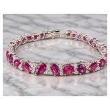 PLATINUM UNHEATED KASHMIR SAPPHIRE & DIAMOND