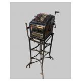 BURROUGHS CAST IRON COUNTING MACHINE