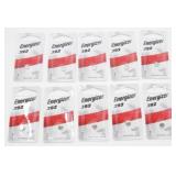 Lot of 10 Brand New Energizer 392 Batteries
