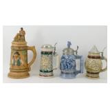 ** 1977 Avon Tall Ships Lidded Ceramic Stein,