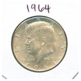1964 Kennedy Silver Half Dollar