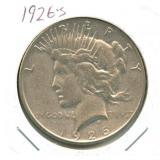 1926-S Peace Silver Dollar