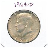 1964-D Kennedy Silver Half Dollar