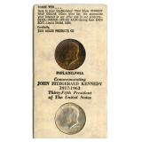 Uncirculated 1964 Silver Kennedy Half Dollar