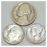 3 Silver Coins