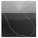 19' Figure 8 Link Chain 925 Italy Silver Necklace