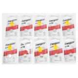 Lot of 10 Brand New Energizer A76 Batteries