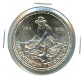 1982 Big E 1 oz .999 Silver Prospector -