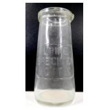 * Vintage Antique Glass Urine Specimen Bottle