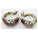 Sterling Silver Earrings - 5.44 grams Total