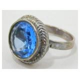 Silver Plated Ring - 8.98 grams Total Weight,