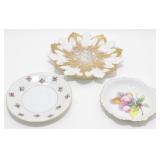 * 3 Vintage Saucers