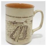 * Chesapeake Bay Bridge Tunnel Souvenir Mug