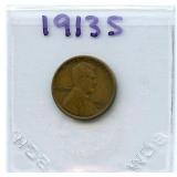 1913-S Lincoln Wheat Cent