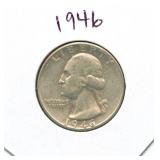 1946 Washington Silver Quarter