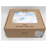 NIB King Organic Cotton Sheet Set