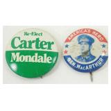 MacArthur and Carter Pin