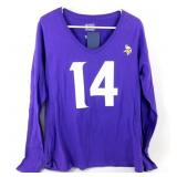 NWT 'Fanatics' Long Sleeve MN Vikings Jersey