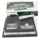 Shargio Cigarette Tubes w/ Top-O-Matic Cigarette