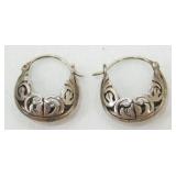 Sterling Silver Earrings - 4.74 grams Total