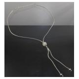 21-1/2' Lariat Adjustable Bolo Tie Style 925 with