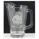 * Special Export Glass Beer Pitcher
