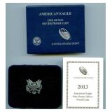 2013 U.S. American Eagle 1 Troy Ounce Proof Coin