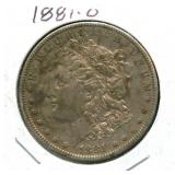 1881-O Morgan Silver Dollar