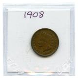 1908 Indian Head Cent