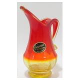 * MCM Amberina Small 5' Pitcher - Kanawha, West