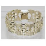 Coro Geometric Chunky Retro Bracelet
