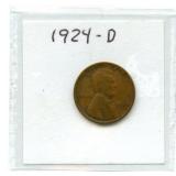 1924-D Lincoln Wheat Cent