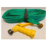 Flat Soaker Hose & Spray Nozzle
