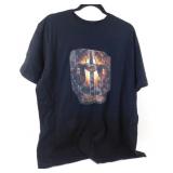 Black Size XXL T-Shirt with Logo on It - New