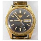 Vintage Seiko '5' 21-Jewel Automatic Wristwatch -