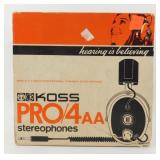 Vintage Koss PRO/4AA Stereophones with Box