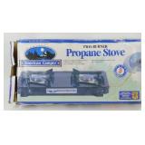 American Camper 2 Burner Propane Stove - Unused