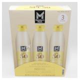 New 3-pk of Members Mark SPF 50 Spray Sunscreen -