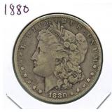 1880 Morgan Silver Dollar